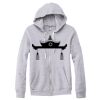 Adult Triblend Full-Zip Fleece Hooded Sweatshirt Thumbnail