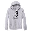 Adult Triblend Full-Zip Fleece Hooded Sweatshirt Thumbnail