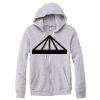 Adult Triblend Full-Zip Fleece Hooded Sweatshirt Thumbnail