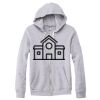 Adult Triblend Full-Zip Fleece Hooded Sweatshirt Thumbnail