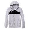 Adult Triblend Full-Zip Fleece Hooded Sweatshirt Thumbnail