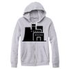 Adult Triblend Full-Zip Fleece Hooded Sweatshirt Thumbnail