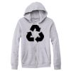 Adult Triblend Full-Zip Fleece Hooded Sweatshirt Thumbnail