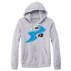 Adult Triblend Full-Zip Fleece Hooded Sweatshirt Thumbnail
