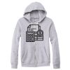 Adult Triblend Full-Zip Fleece Hooded Sweatshirt Thumbnail