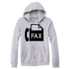 Adult Triblend Full-Zip Fleece Hooded Sweatshirt Thumbnail
