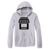 Adult Triblend Full-Zip Fleece Hooded Sweatshirt Thumbnail