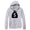 Adult Triblend Full-Zip Fleece Hooded Sweatshirt Thumbnail