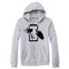 Adult Triblend Full-Zip Fleece Hooded Sweatshirt Thumbnail