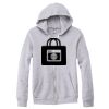 Adult Triblend Full-Zip Fleece Hooded Sweatshirt Thumbnail