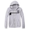 Adult Triblend Full-Zip Fleece Hooded Sweatshirt Thumbnail