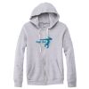 Adult Triblend Full-Zip Fleece Hooded Sweatshirt Thumbnail