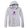 Adult Triblend Full-Zip Fleece Hooded Sweatshirt Thumbnail