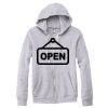 Adult Triblend Full-Zip Fleece Hooded Sweatshirt Thumbnail