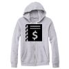 Adult Triblend Full-Zip Fleece Hooded Sweatshirt Thumbnail