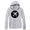 Adult Triblend Full-Zip Fleece Hooded Sweatshirt Thumbnail