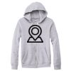 Adult Triblend Full-Zip Fleece Hooded Sweatshirt Thumbnail