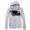 Adult Triblend Full-Zip Fleece Hooded Sweatshirt Thumbnail
