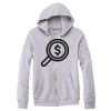Adult Triblend Full-Zip Fleece Hooded Sweatshirt Thumbnail