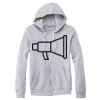 Adult Triblend Full-Zip Fleece Hooded Sweatshirt Thumbnail