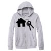 Adult Triblend Full-Zip Fleece Hooded Sweatshirt Thumbnail