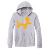 Adult Triblend Full-Zip Fleece Hooded Sweatshirt Thumbnail