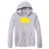 Adult Triblend Full-Zip Fleece Hooded Sweatshirt Thumbnail
