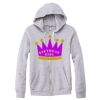Adult Triblend Full-Zip Fleece Hooded Sweatshirt Thumbnail
