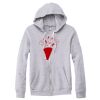 Adult Triblend Full-Zip Fleece Hooded Sweatshirt Thumbnail
