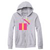 Adult Triblend Full-Zip Fleece Hooded Sweatshirt Thumbnail