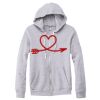 Adult Triblend Full-Zip Fleece Hooded Sweatshirt Thumbnail