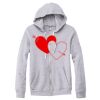 Adult Triblend Full-Zip Fleece Hooded Sweatshirt Thumbnail