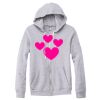 Adult Triblend Full-Zip Fleece Hooded Sweatshirt Thumbnail
