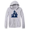 Adult Triblend Full-Zip Fleece Hooded Sweatshirt Thumbnail