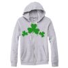 Adult Triblend Full-Zip Fleece Hooded Sweatshirt Thumbnail