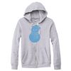 Adult Triblend Full-Zip Fleece Hooded Sweatshirt Thumbnail