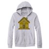 Adult Triblend Full-Zip Fleece Hooded Sweatshirt Thumbnail