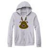 Adult Triblend Full-Zip Fleece Hooded Sweatshirt Thumbnail