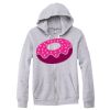Adult Triblend Full-Zip Fleece Hooded Sweatshirt Thumbnail