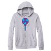 Adult Triblend Full-Zip Fleece Hooded Sweatshirt Thumbnail