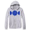 Adult Triblend Full-Zip Fleece Hooded Sweatshirt Thumbnail