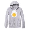 Adult Triblend Full-Zip Fleece Hooded Sweatshirt Thumbnail