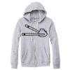 Adult Triblend Full-Zip Fleece Hooded Sweatshirt Thumbnail