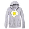 Adult Triblend Full-Zip Fleece Hooded Sweatshirt Thumbnail