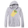 Adult Triblend Full-Zip Fleece Hooded Sweatshirt Thumbnail