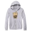 Adult Triblend Full-Zip Fleece Hooded Sweatshirt Thumbnail