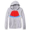Adult Triblend Full-Zip Fleece Hooded Sweatshirt Thumbnail