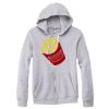 Adult Triblend Full-Zip Fleece Hooded Sweatshirt Thumbnail