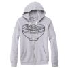 Adult Triblend Full-Zip Fleece Hooded Sweatshirt Thumbnail