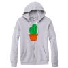 Adult Triblend Full-Zip Fleece Hooded Sweatshirt Thumbnail